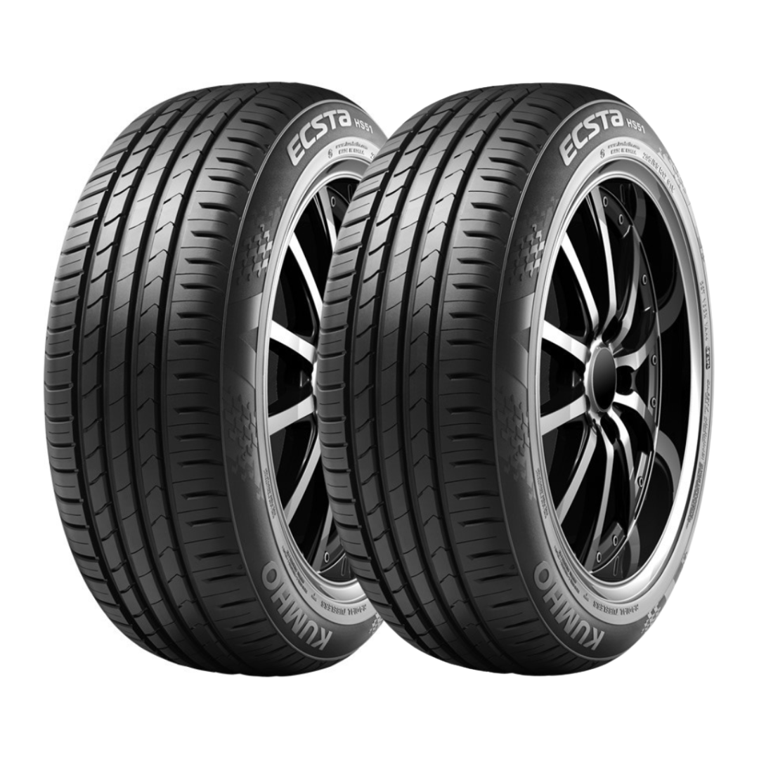 2 Llantas Kumho 205/55 R15 V04l Ecsta Hs51 Ek