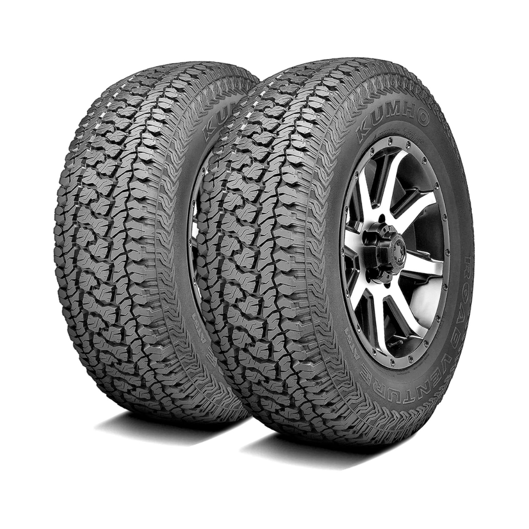 2 LLANTAS KUMHO LT 305/70 R16 124/121R R V AT51