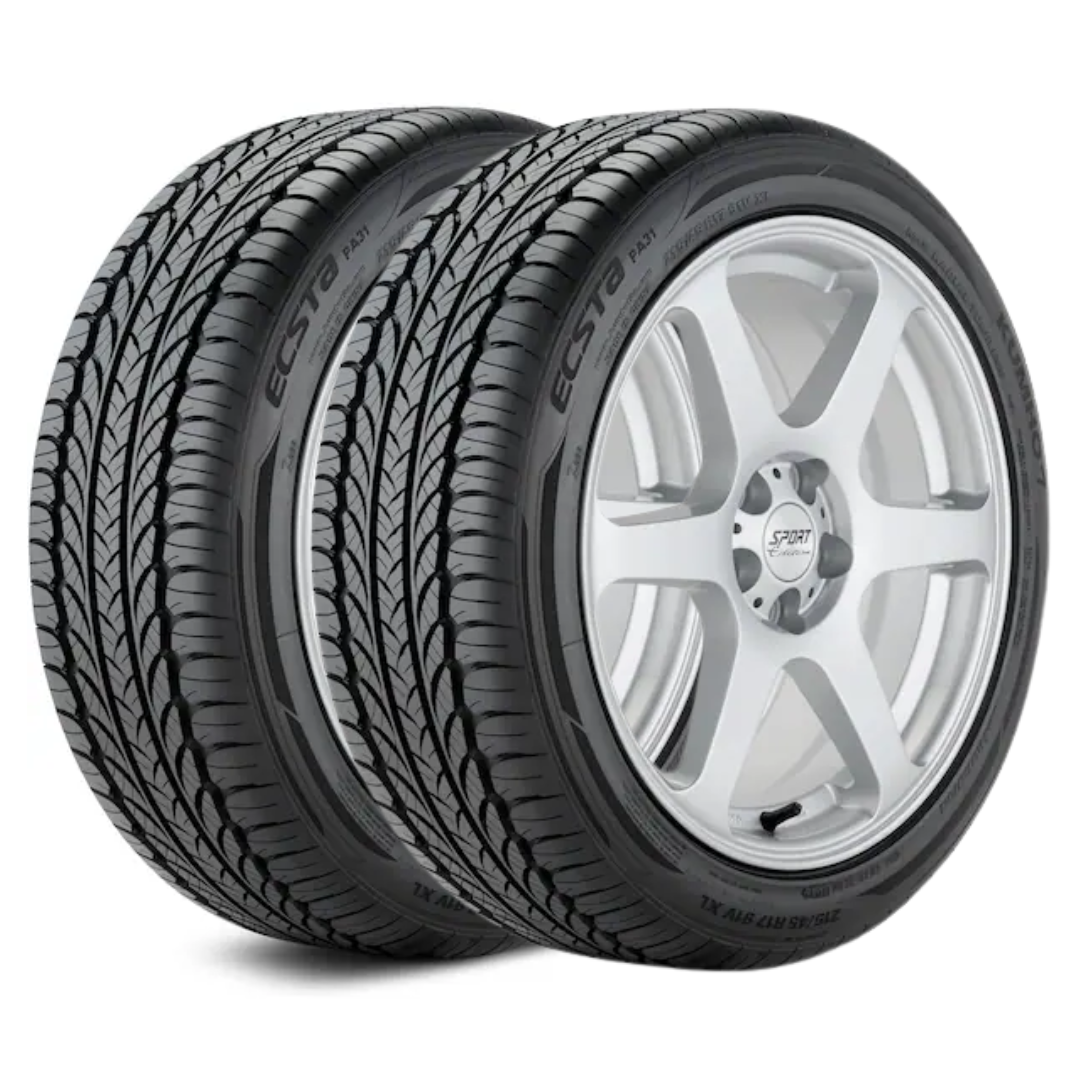 2 Llantas Kumho 185/55 R15 82v Ecsta Pa31