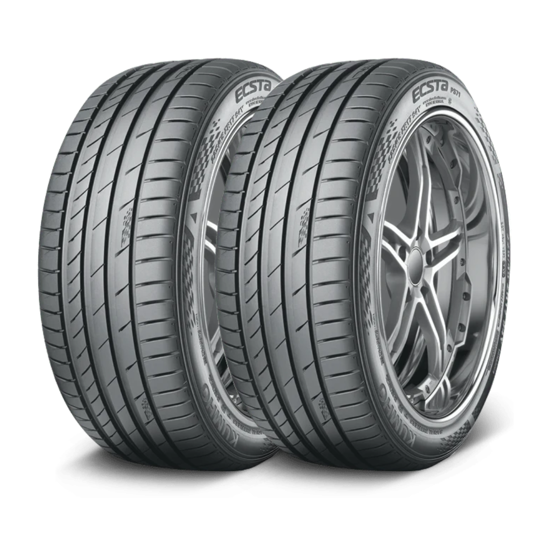 2 Llantas Kumho 205/55 Zr17 91w Ecsta Ps71