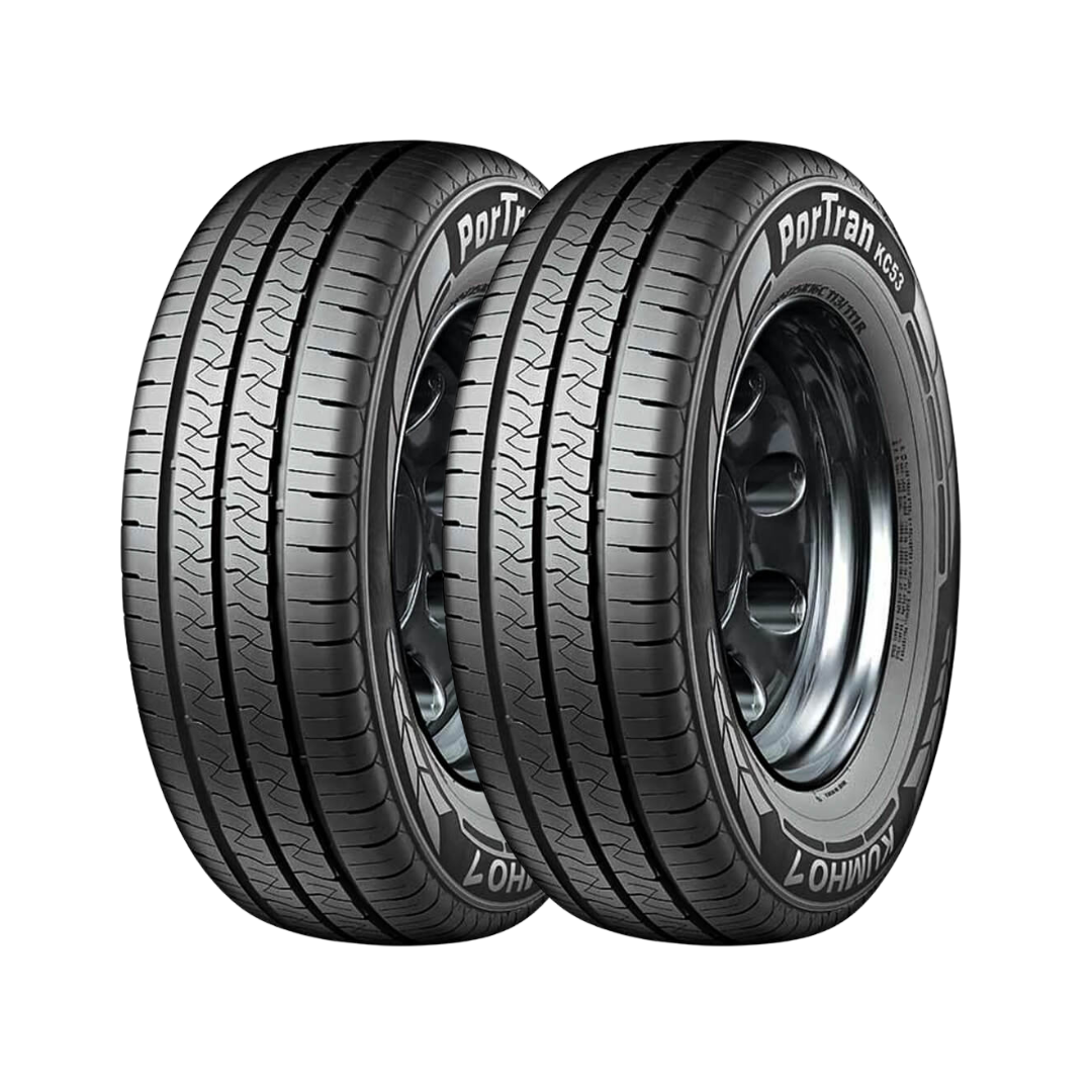2 Llantas Kumho C 185/- R14 102/100r Portran Kc53 D-8pr
