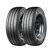 2 Llantas Kumho Lt 195/- R14 106/104r Portran Kc53 8 Capas